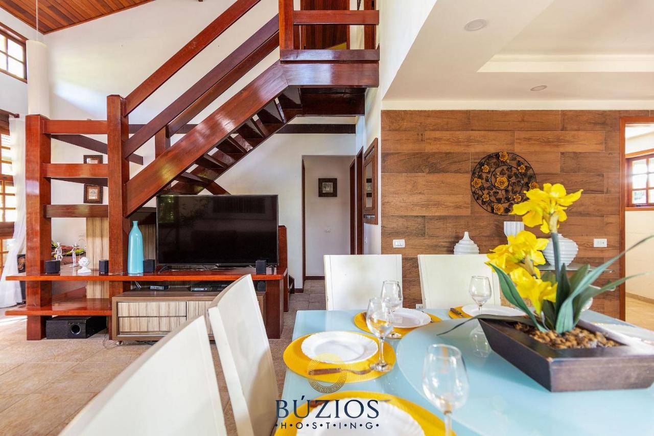 Bz03 Linda Casa 4 Suites E Area Gourmet Privativa Búzios Kültér fotó