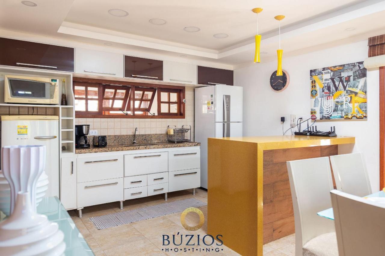 Bz03 Linda Casa 4 Suites E Area Gourmet Privativa Búzios Kültér fotó