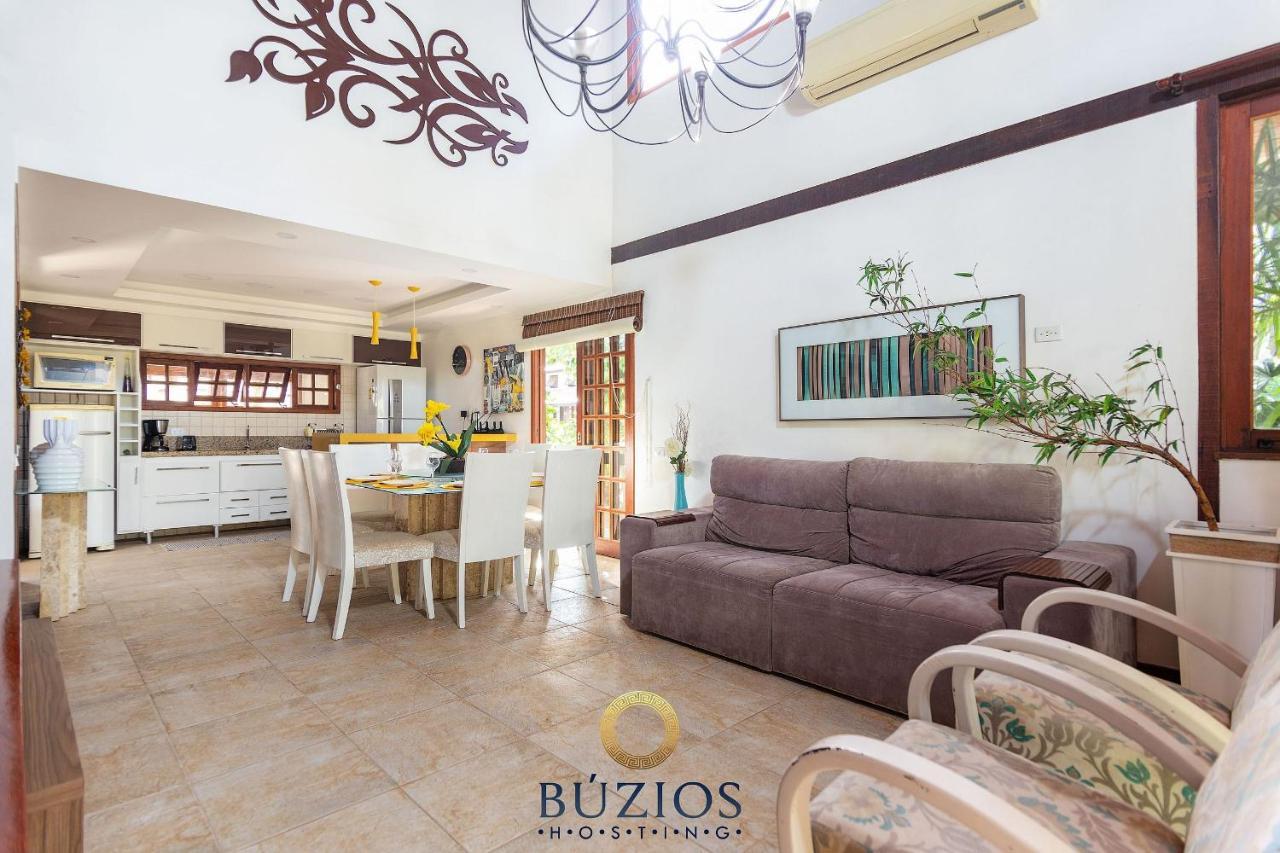 Bz03 Linda Casa 4 Suites E Area Gourmet Privativa Búzios Kültér fotó